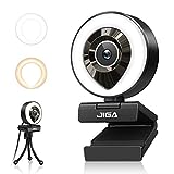 JIGA Streaming Webcam with Dual Microphone 1080P