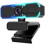 NBPOWER 1080P 60FPS Streaming Webcam, Streaming Camera with Microphone